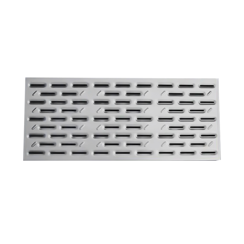 Placa de cobertura externa de aço inoxidável à prova de intempéries